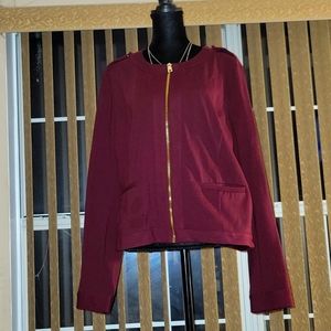 NEW!! MARC NEW YORK BURGUNDY JACKET